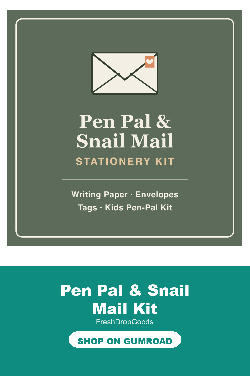 Penpal Stationery Kit — printable